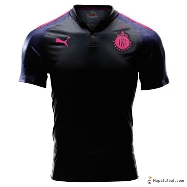 Replica Segunda Ropa CD Guadalajara Project Pink 2017/18